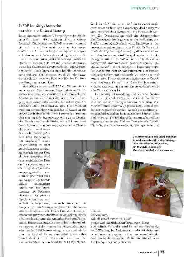 Vorschauseite 2: Atemtherapie mit EzPAP