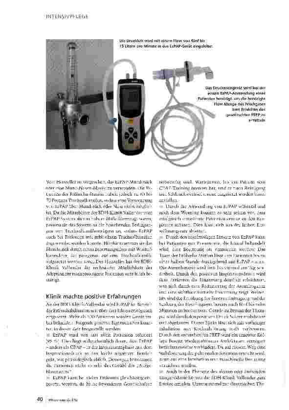 Vorschauseite 3: Atemtherapie mit EzPAP
