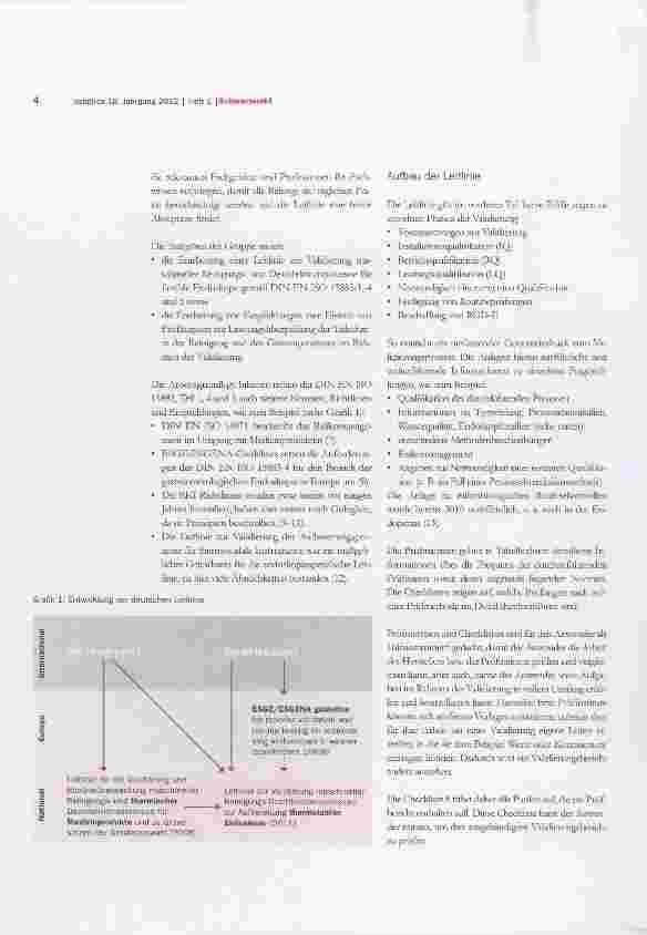 Vorschauseite 2: Neue Leitlinie zur Validierung maschineller Reinigungs-Desinfektionsprozesse zur Aufbereitung thermolabiler Endoskope