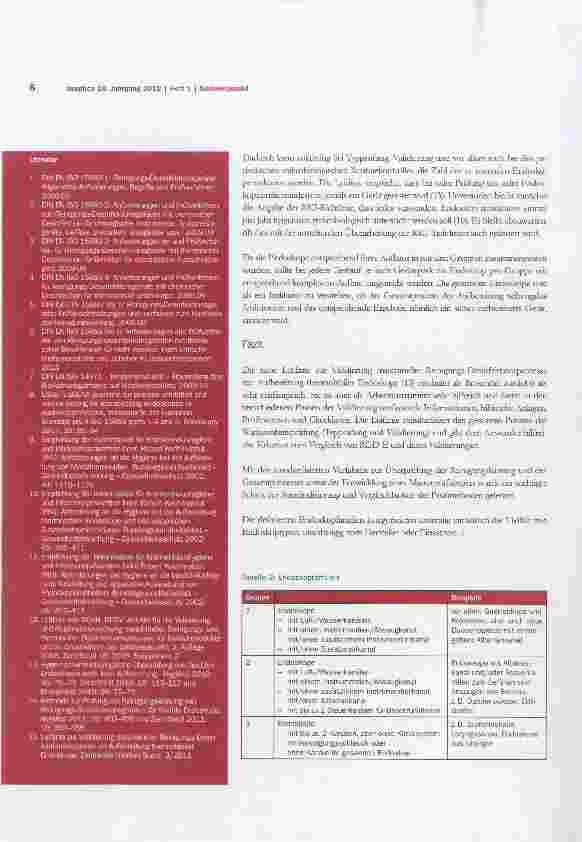 Vorschauseite 4: Neue Leitlinie zur Validierung maschineller Reinigungs-Desinfektionsprozesse zur Aufbereitung thermolabiler Endoskope