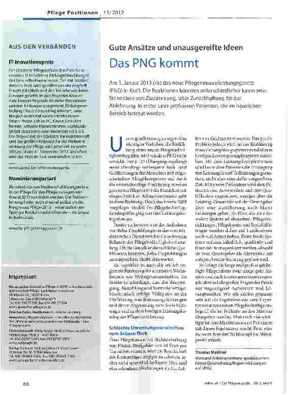 Vorschauseite 1: Das PNG kommt