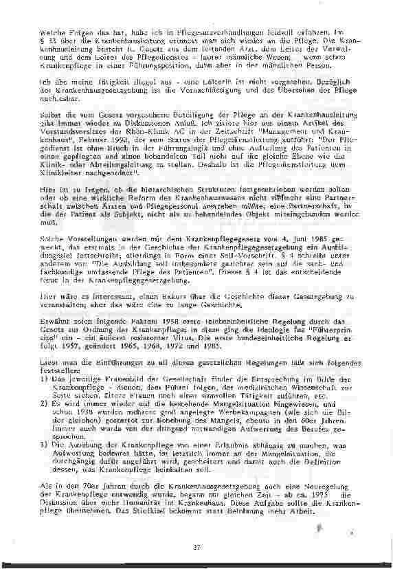 Vorschauseite 2: Pflegeberufe - Stiefkinder der Politik