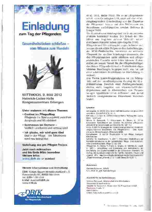 Vorschauseite 3: Fehlgeleitete Pflegepraxis