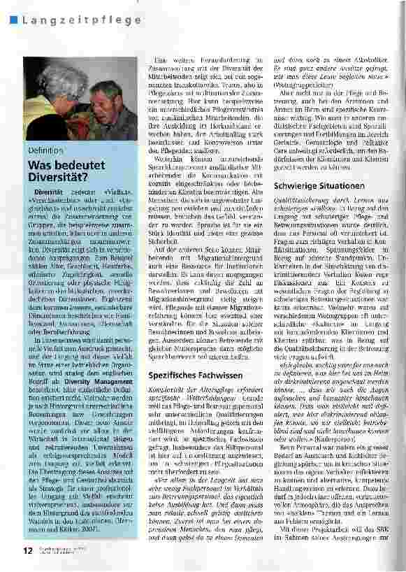 Vorschauseite 3: Diversität managen -Qualität steigern