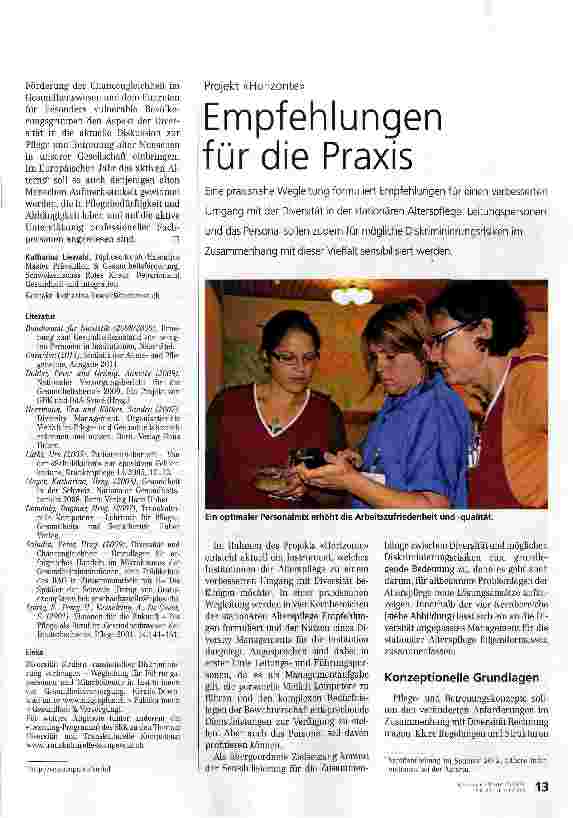 Vorschauseite 4: Diversität managen -Qualität steigern