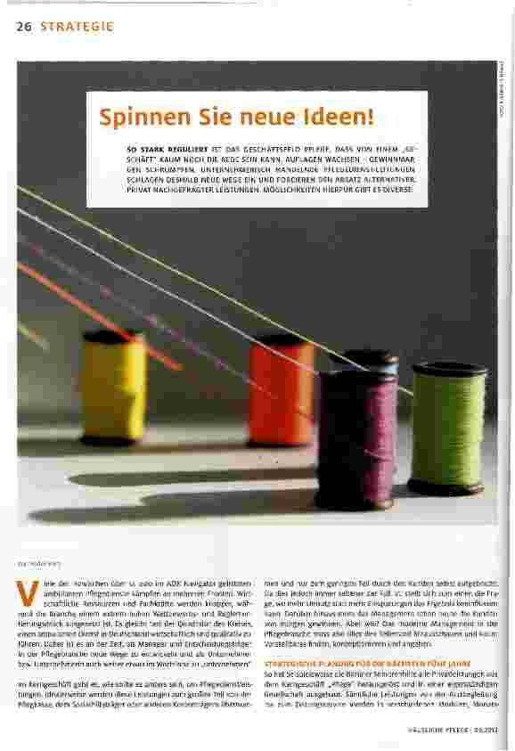 Vorschauseite 1: Spinnen Sie neue Ideen!