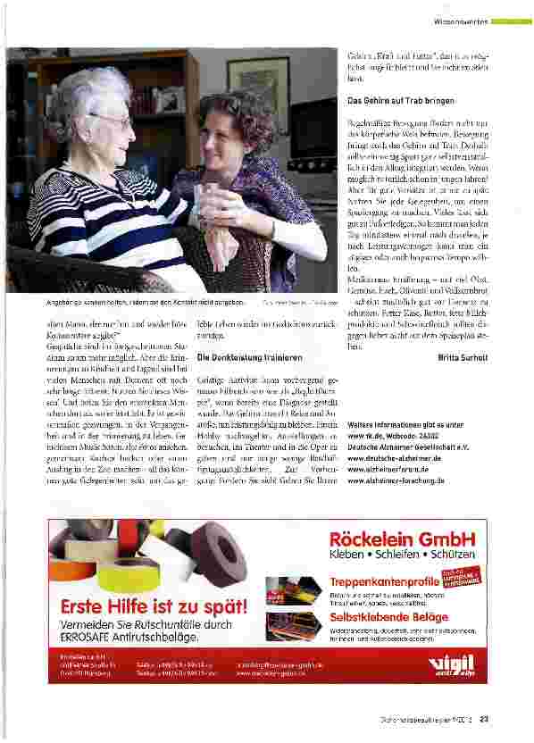 Vorschauseite 4: Nur noch Erinnerungen