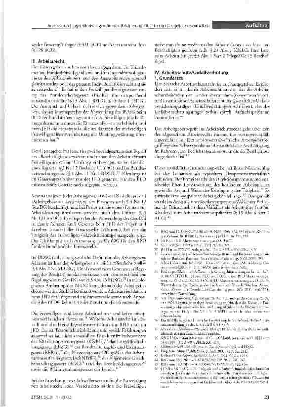 Vorschauseite 4: Bundesund Jugendfreiwilligendienst - Rechte und Pflichten im Dreipersonenverhältnis