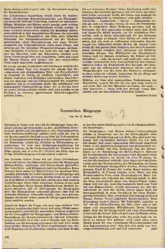 Vorschauseite 1: Kennzeichen: Blutgruppe