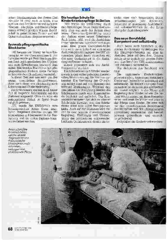 Vorschauseite 2: Von der Säuglingsschwester zur Fachfrau für Kinderkrankenpflege