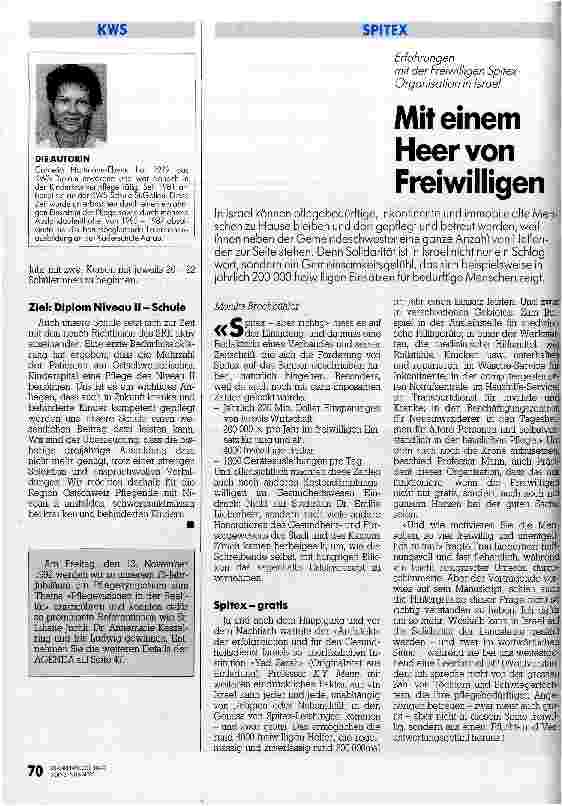 Vorschauseite 4: Von der Säuglingsschwester zur Fachfrau für Kinderkrankenpflege