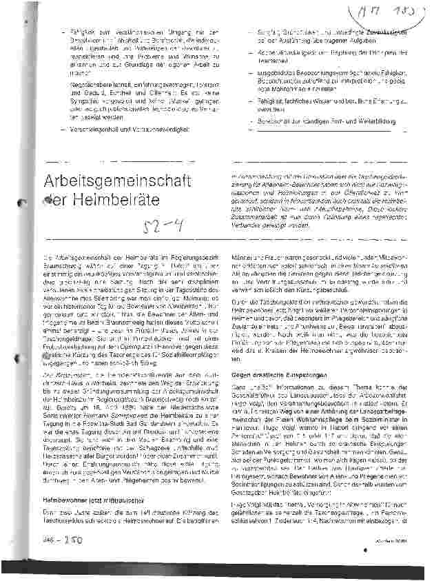 Vorschauseite 6: Aus der Arbeit des Kuratoriums Deutsche Altershilfe