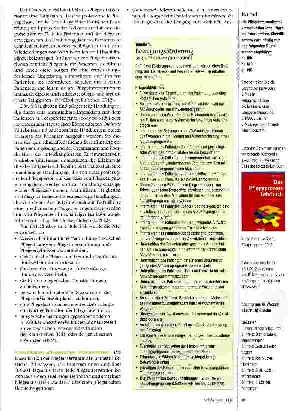 Vorschauseite 2: Wie können Pflegende aktives Altern systematisch fördern?