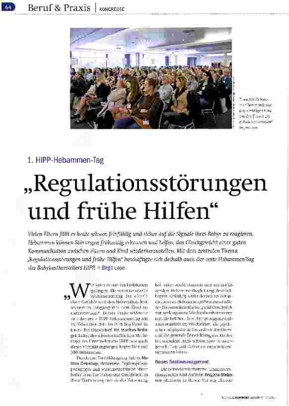 Vorschauseite 1: „Regulationsstörungen und frühe Hilfen