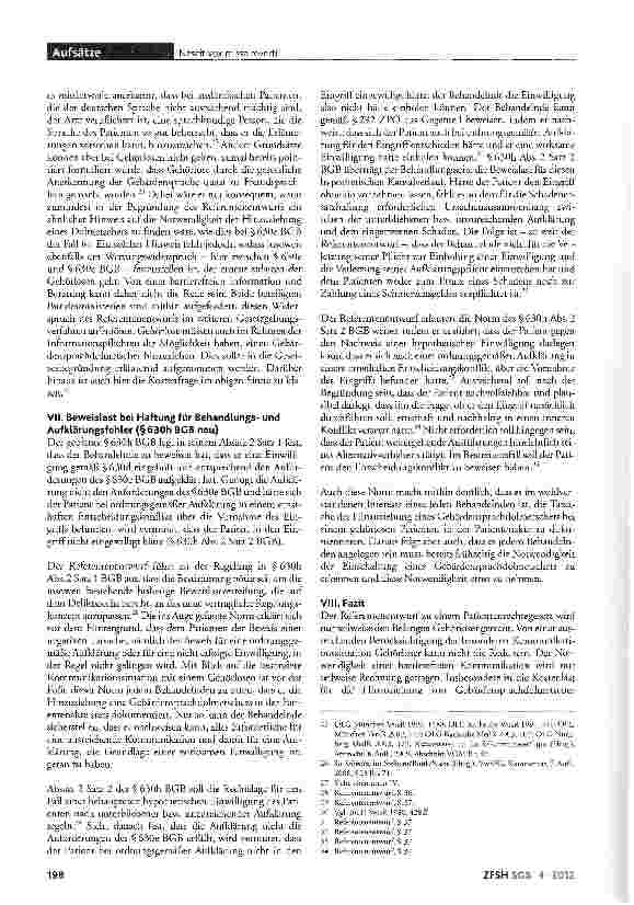 Vorschauseite 4: Nescit vox missa reverti oder einige Anmerkungen aus Sicht von Gehörlosen zumReferentenentwurf eines Patientenrechtegesetzes