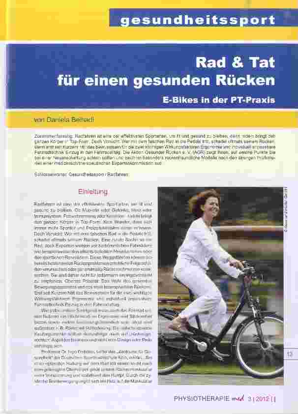 Vorschauseite 1: Rad & Tat für einen gesunden Rücken