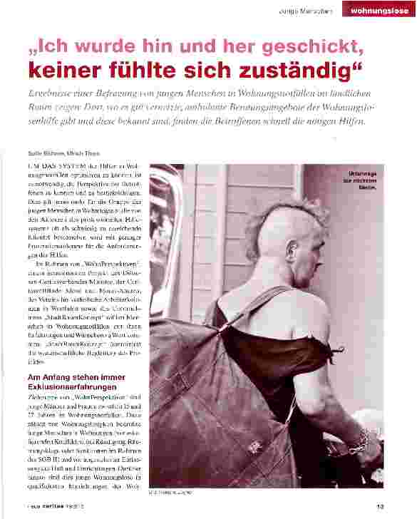 Vorschauseite 1: „Ich wurde hin und her geschickt, keiner fühlte sich zuständig