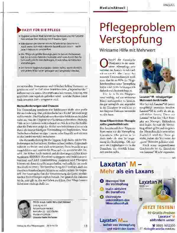 Vorschauseite 4: Hygiene muss gelebt werden