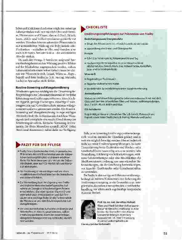 Vorschauseite 4: Was alte Menschen essen sollten