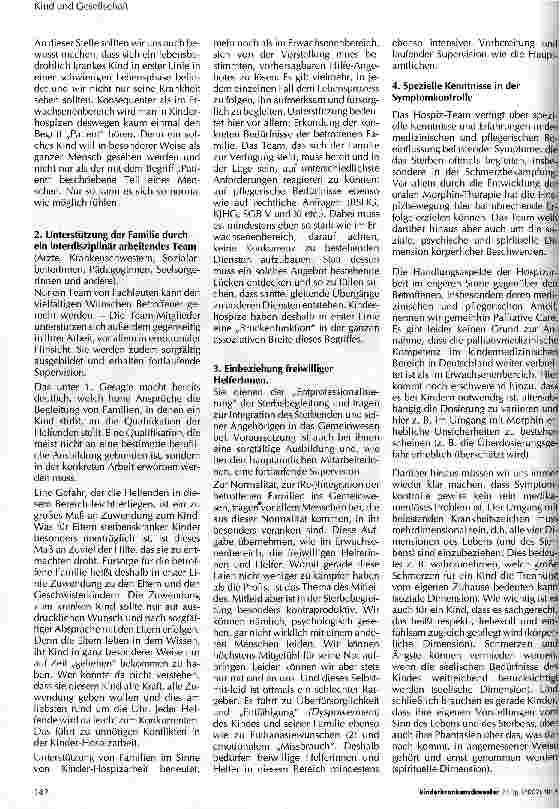 Vorschauseite 4: Sterbebegleitung - was ist aus dem Erwachsenenbereich auf Kinder übertragbar?