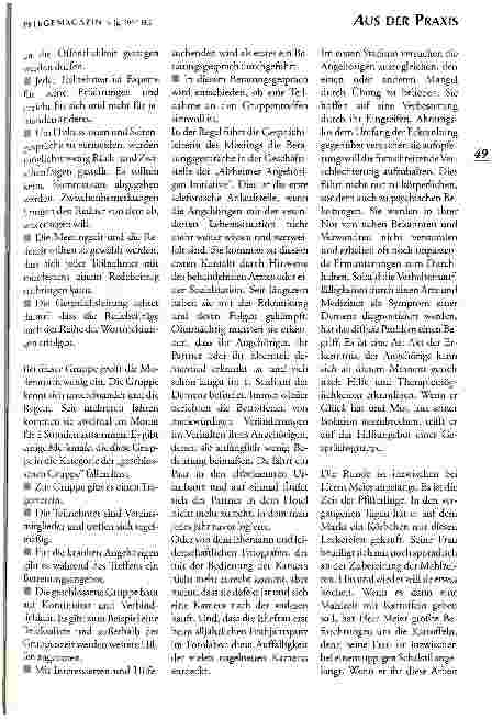 Vorschauseite 2: Meetingzeit Wer pflegt die Angehörigen chronisch erkrankter Menschen?