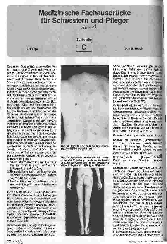 Vorschauseite 1: Medizinische Fachausdrücke für Schwestern und Pfleger
