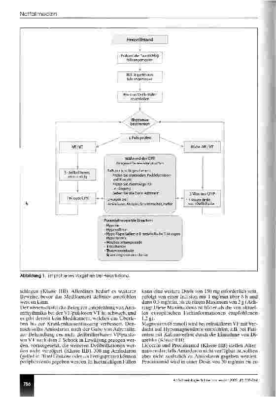 Vorschauseite 2: Erweiterte lebensrettende Maßnahmen beim Erwachsenen Leitlinien des European Resuscitation Council 2000