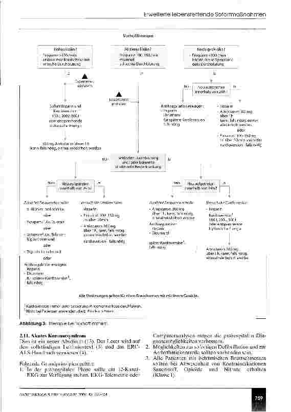 Vorschauseite 5: Erweiterte lebensrettende Maßnahmen beim Erwachsenen Leitlinien des European Resuscitation Council 2000