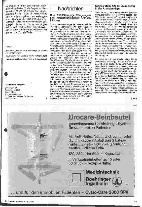 Vorschauseite 2: Besonderheiten pflegerischer Maßnahmen 11. Folge Die Pflege und der Umgang mit geriatrischen Patienten