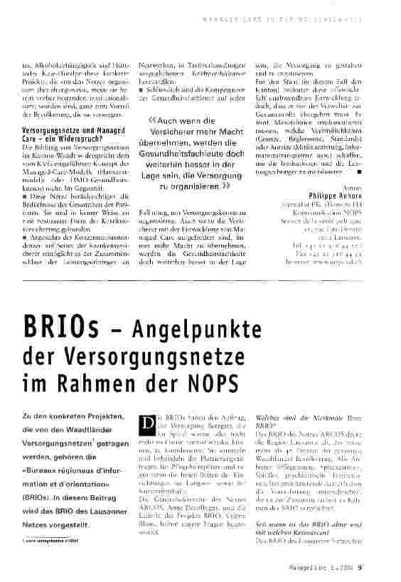 Vorschauseite 3: Die Versorgungsnetze im Kanton Waadt
