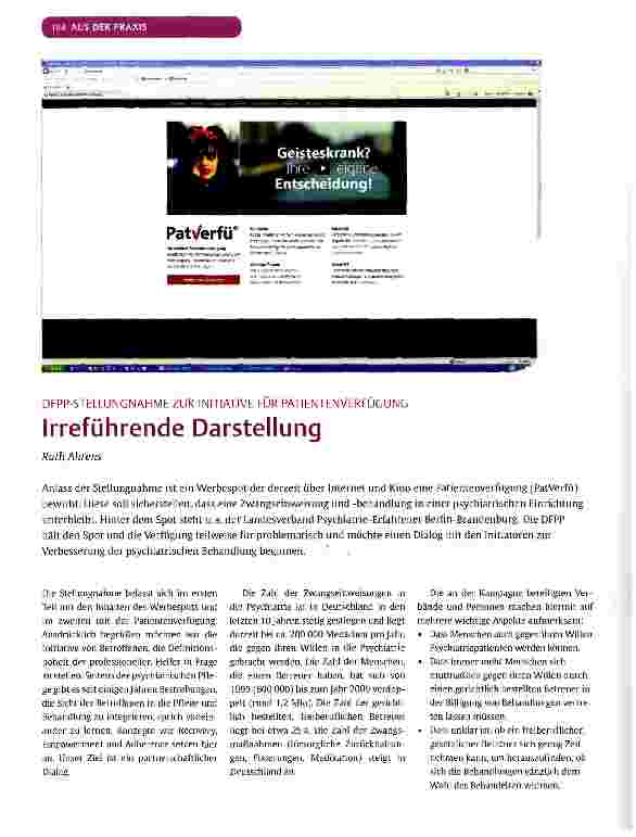 Vorschauseite 1: Irreführende Darstellung