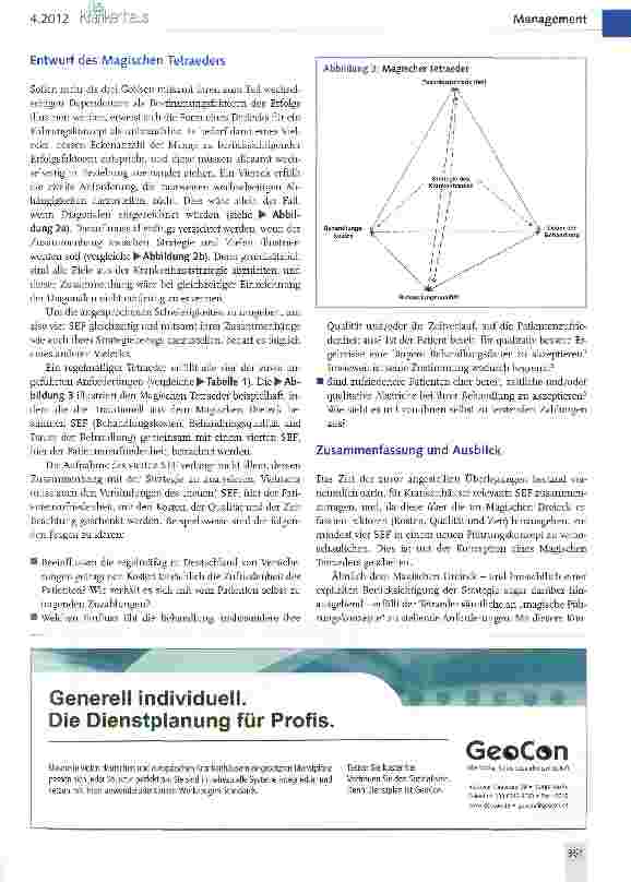 Vorschauseite 3: Vom Magischen Dreieck zum Magischen Tetraeder
