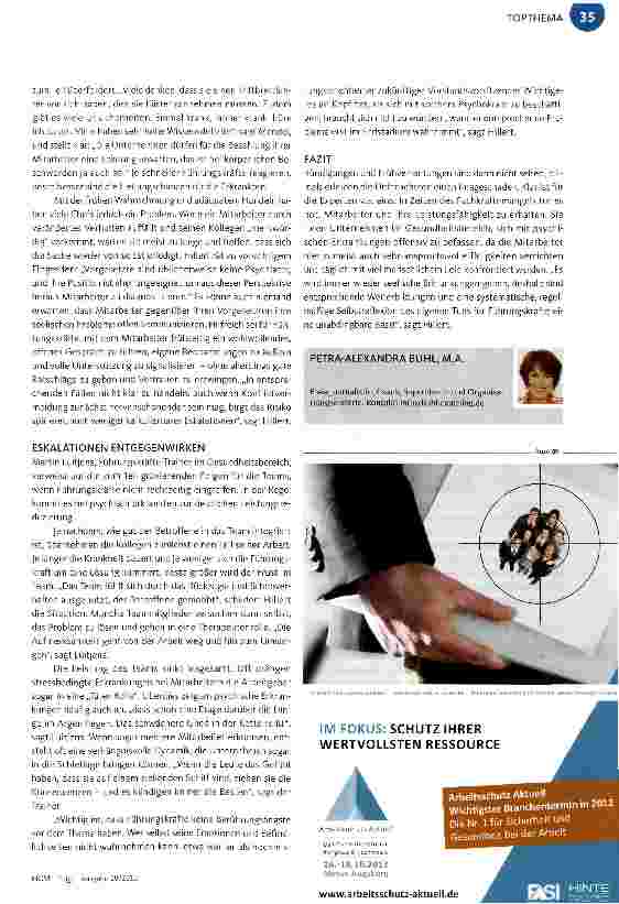 Vorschauseite 2: Psychisch kranke Mitarbeiter Was tun?