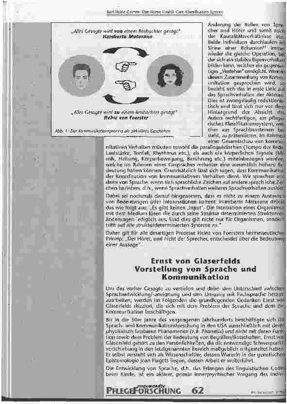 Vorschauseite 4: Das Home Health Care Classification System