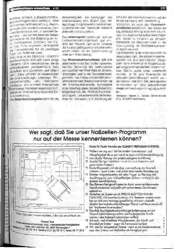 Vorschauseite 4: Fremdvergabe oder Eigenfertigung im Krankenhaus - ein Entscheidungspro blem?
