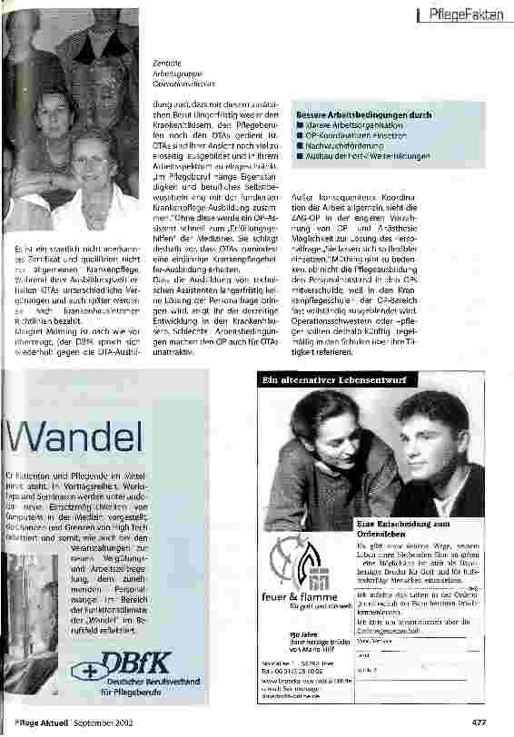Vorschauseite 2: Berufsmüde?