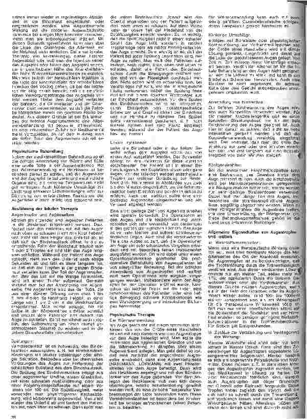 Vorschauseite 2: Kleine Arzneimittelkunde 51. Folge: Arzneimittel zur lokalen Anwendung in der Augenheilkunde