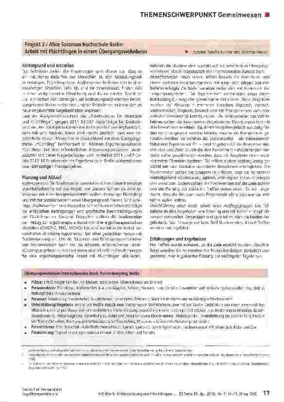 Vorschauseite 4: Unterstützung von Flüchtlingen