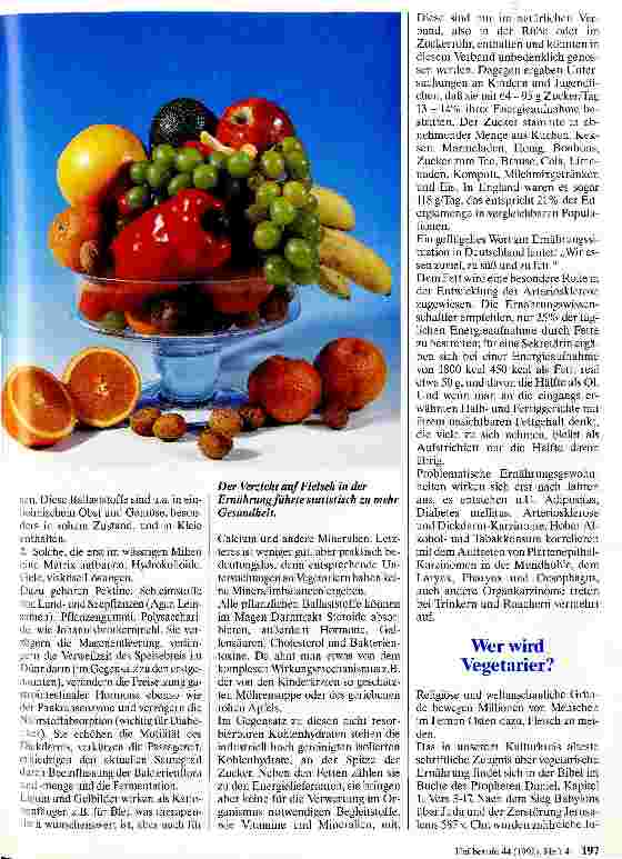 Vorschauseite 2: Alternative Ernährungsformen