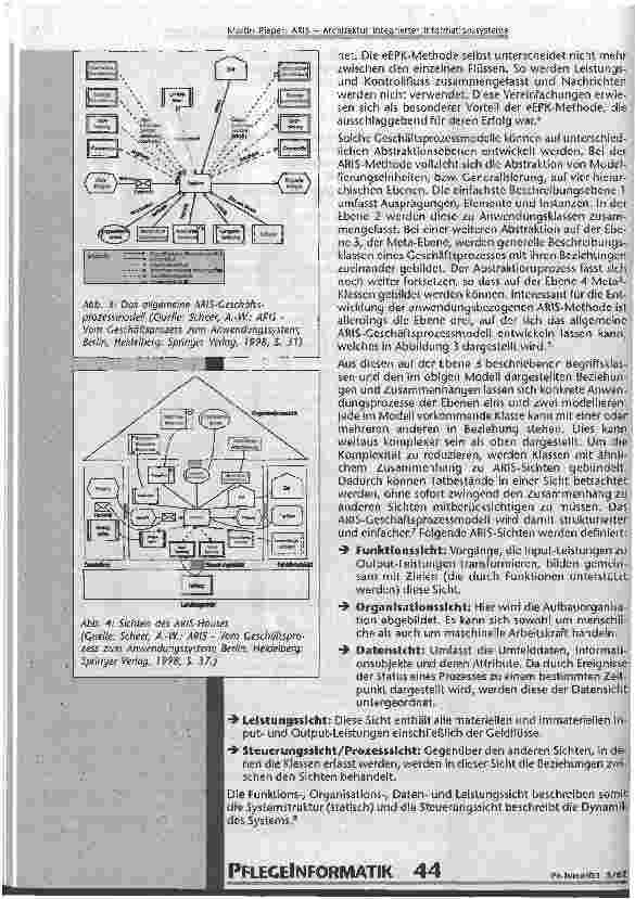 Vorschauseite 4: ARIS - Architektur integrierter Informationssysteme Entwicklung - Anwendung - Benutzung