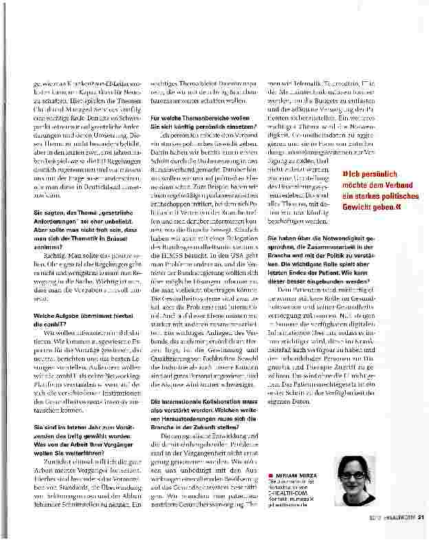 Vorschauseite 2: GUTE BALANCE GEFUNDEN