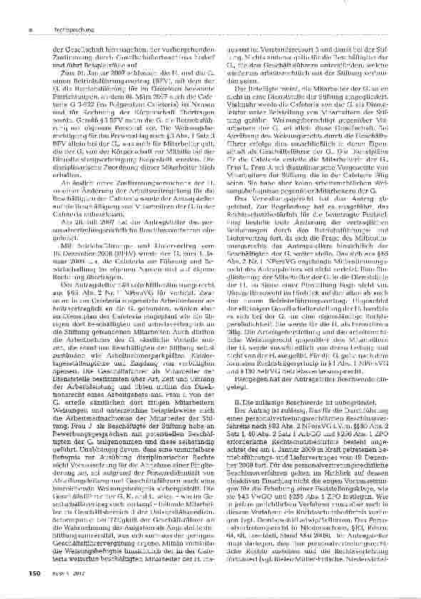 Vorschauseite 2: Einstellung von Mitarbeitern durch eine von einer juristischen Person des öffentlichen Rechts abhängige GmbH