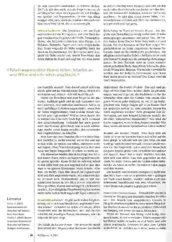 Vorschauseite 2: Herausforderndes Verhalten trifft auf Kreativität und Humor