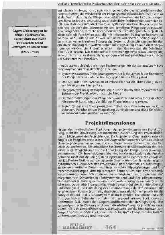 Vorschauseite 4: Systemdynamische Organisationsentwicklung in der Pflege durch die strategische Umsetzung theoriebasierter Pflegediagnostik