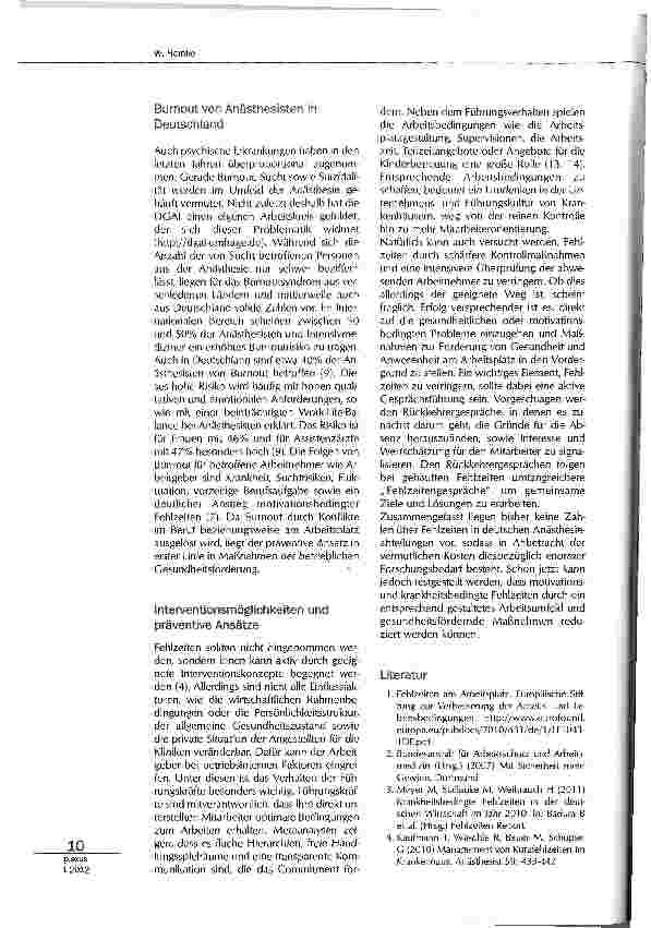 Vorschauseite 3: Jeden Tag arbeiten oder lieber öfter krank machen?