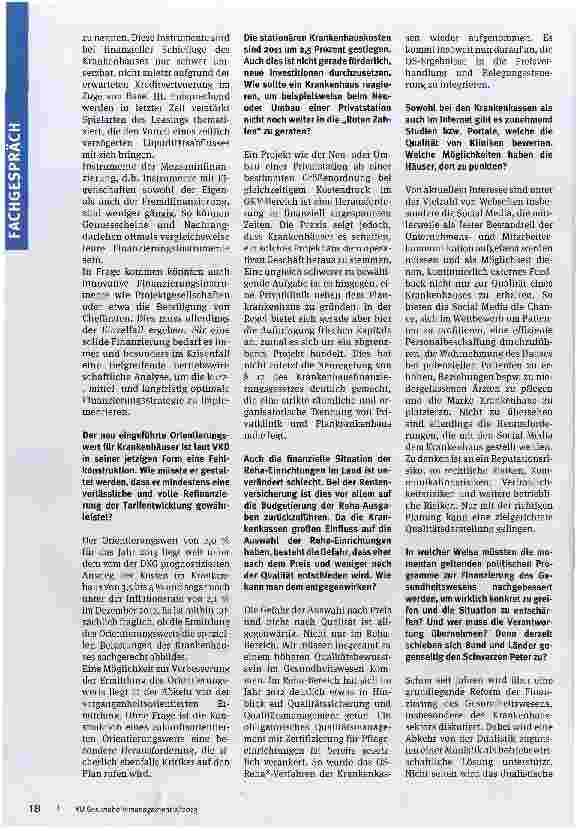 Vorschauseite 2: Anstrengungen an allen Fronten!