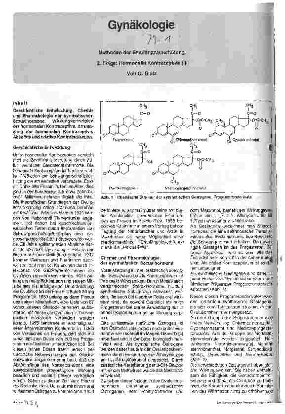 Vorschauseite 1: Gynäkologie
