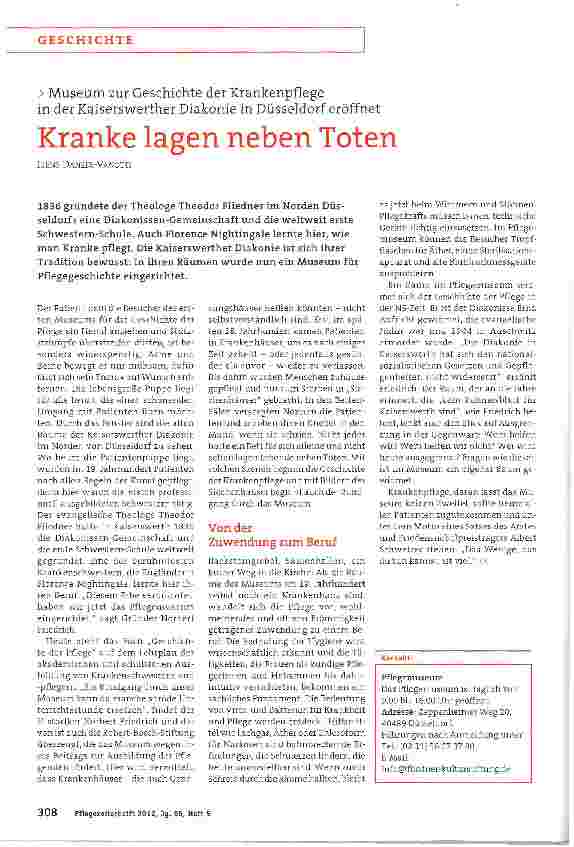 Vorschauseite 1: Kranke lagen neben Toten