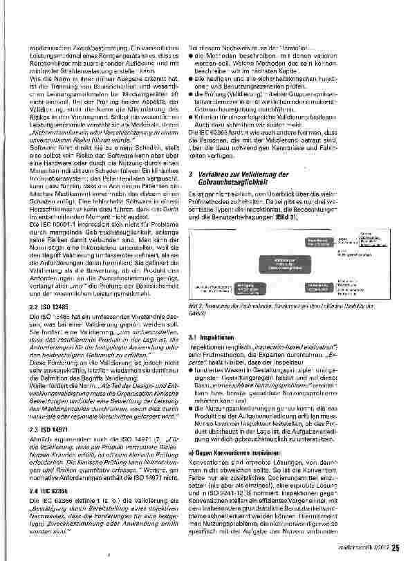 Vorschauseite 3: Software-Validierung
