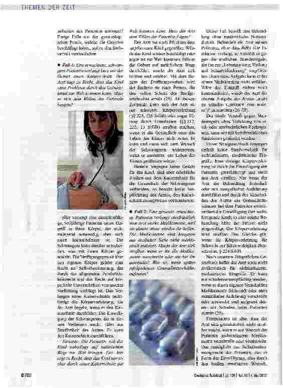 Vorschauseite 3: Fürsorge oder Selbstbestimmung?